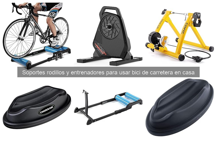 Guía sobre soportes rodillos y entrenadores para bici de carretera