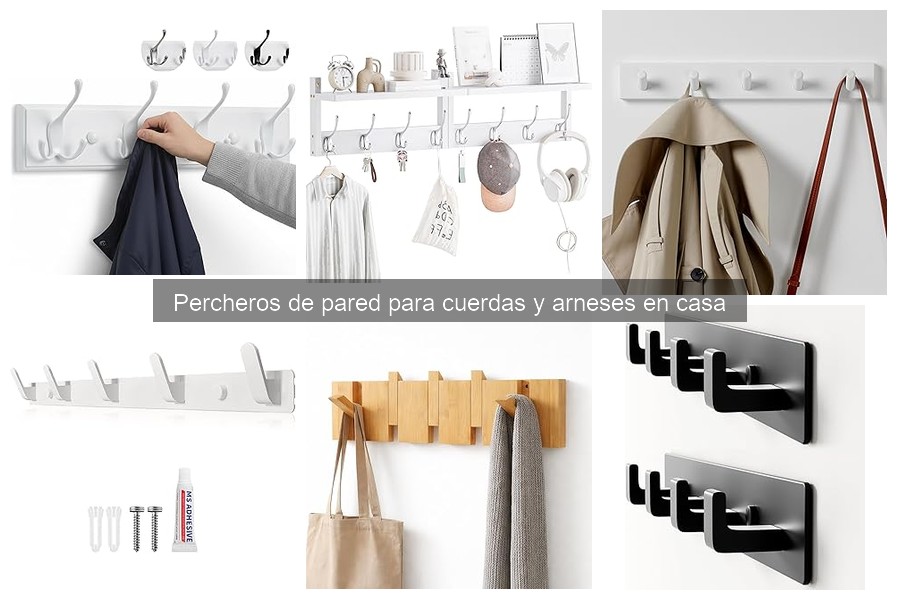 Ideas creativas para Percheros de Pared en espacios reducidos