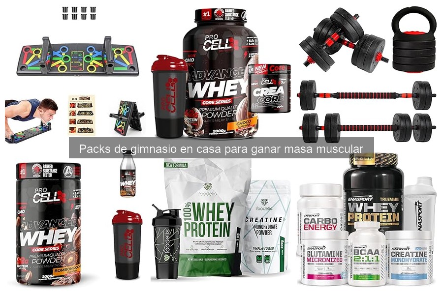 Impacto de los Packs de Gimnasio en Casa en el Crecimiento Muscular