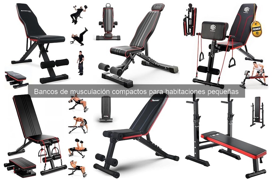 Instalación de bancos de musculación compactos en casa