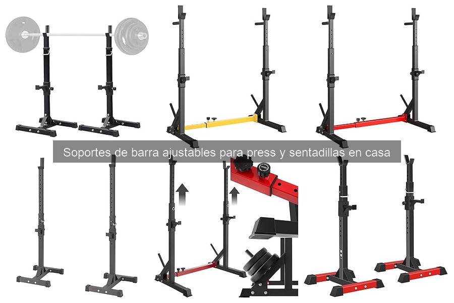 Instalación de Soportes de Barra Ajustables en Casa