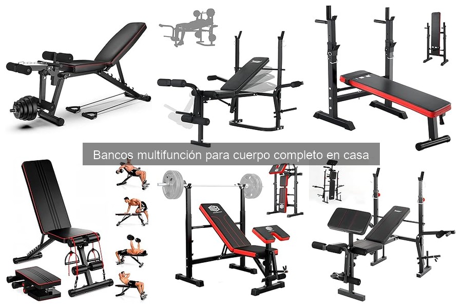 Instrucciones para montar un banco multifunción en casa