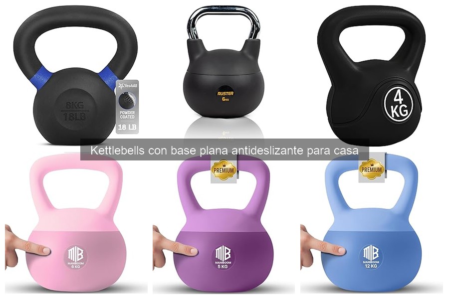 Kettlebells con Base Plana Antideslizante: Características y Beneficios