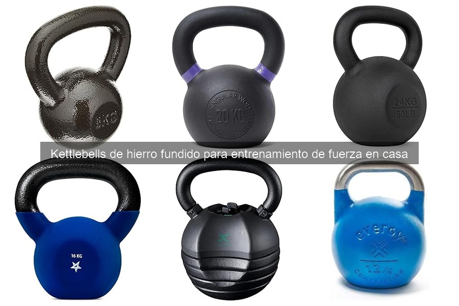 Kettlebells de hierro fundido: ¿valen la pena para entrenar?