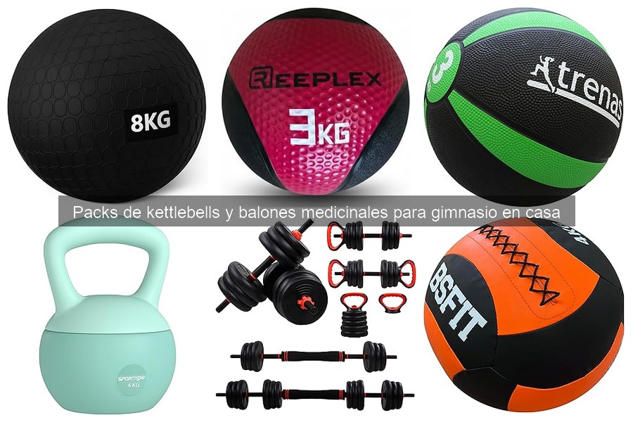 Kettlebells y Balones Medicinales: Características y Usos