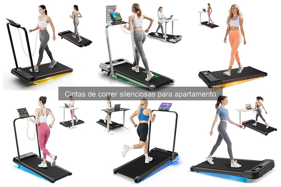 Las mejores cintas de correr silenciosas para apartamentos