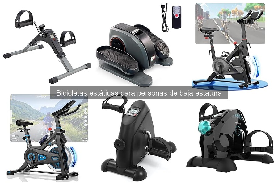 Mantenimiento de bicicletas estáticas para personas bajitas