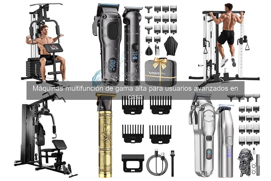 Mantenimiento de máquinas multifunción de gama alta en casa