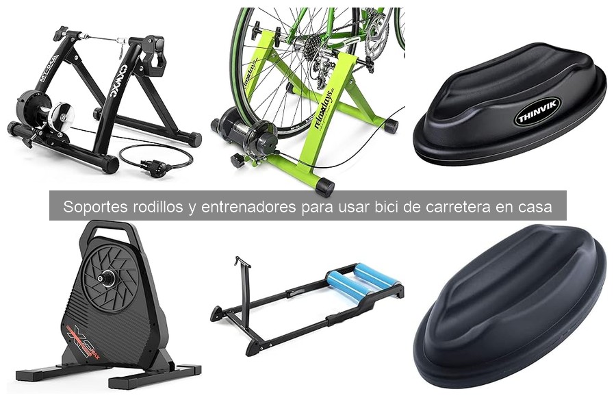 Mantenimiento de soportes rodillos para bici de carretera