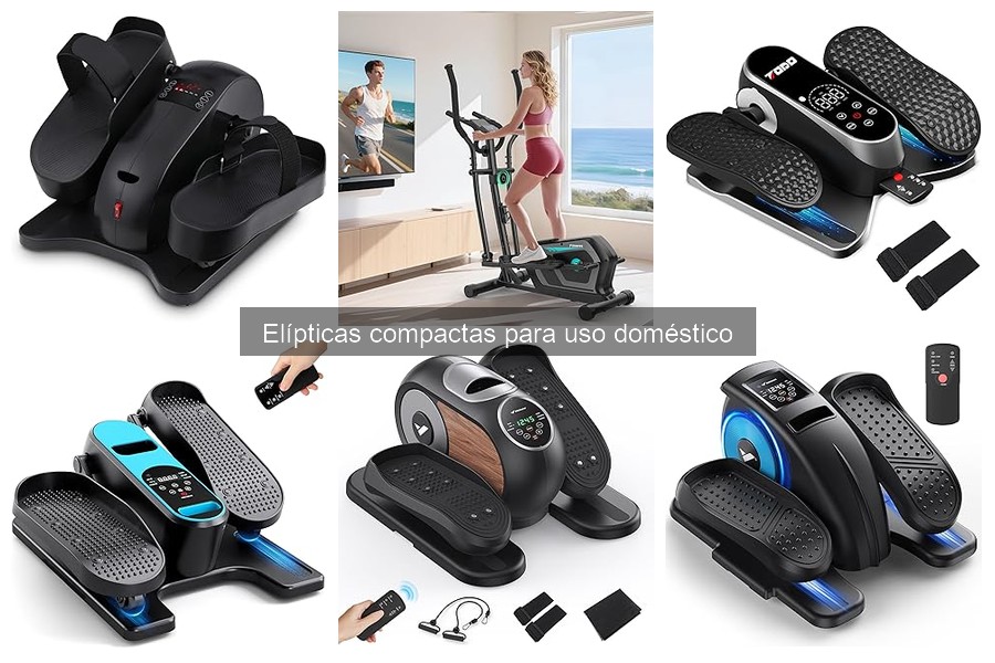 Mantenimiento y cuidado de elípticas compactas en casa