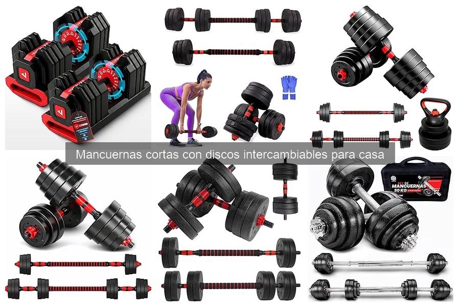 ** Mantenimiento y Cuidado de Mancuernas Cortas para Casa