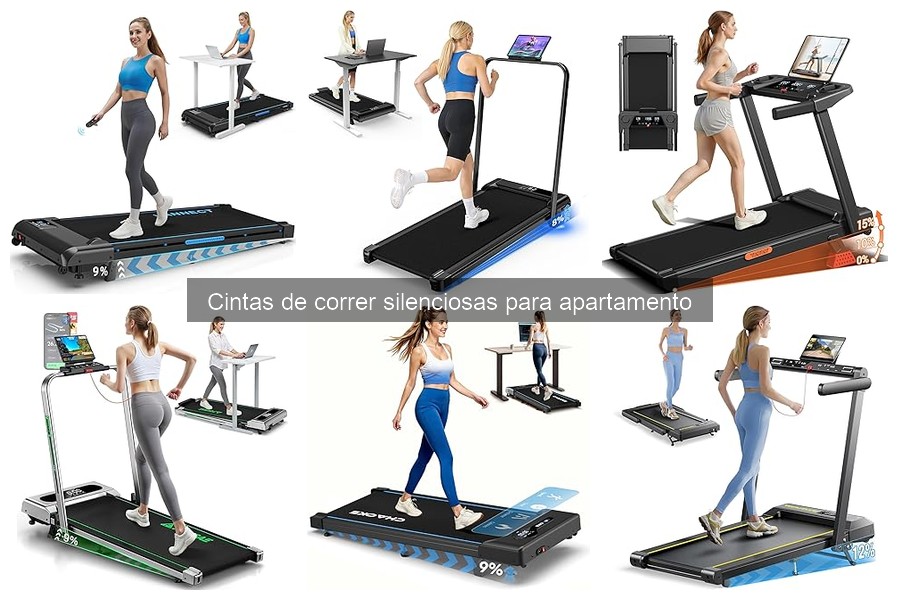 Mantenimiento y limpieza de cintas de correr silenciosas