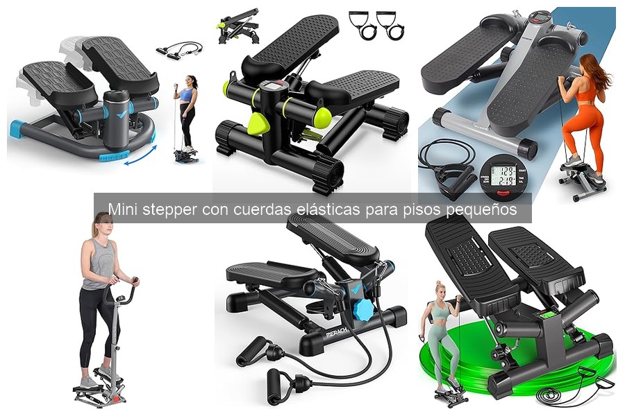 Mantenimiento y limpieza de mini stepper con cuerdas elásticas