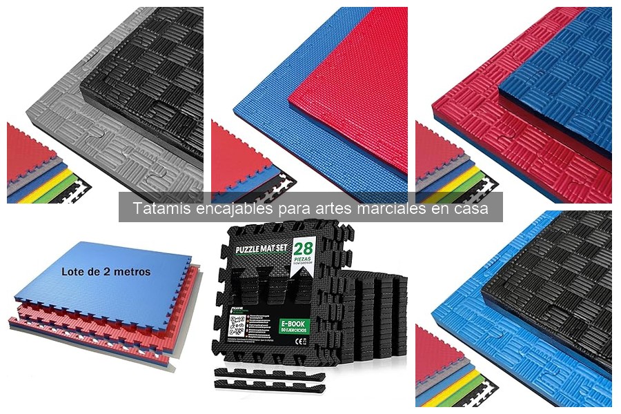 Mantenimiento y limpieza de tatamis encajables en casa
