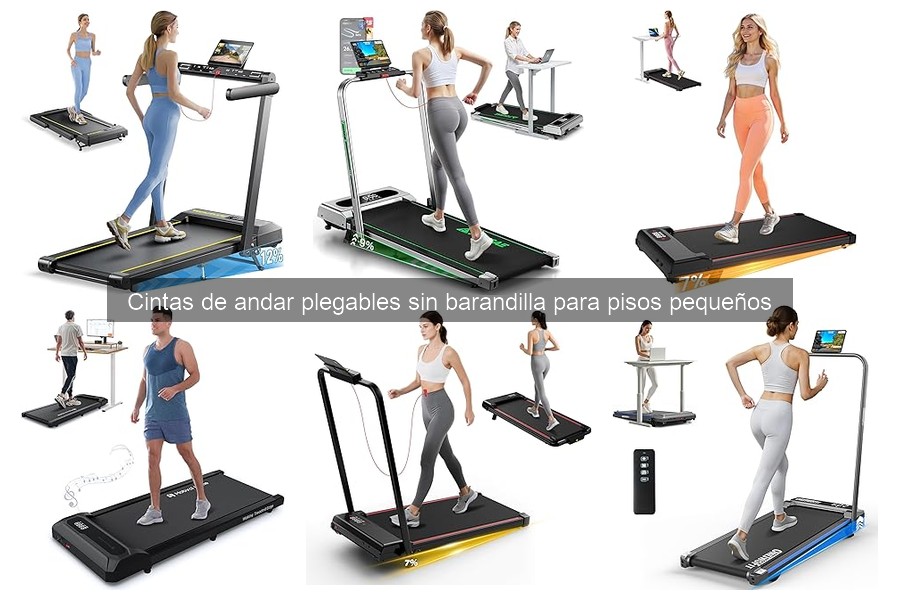 Maximiza el uso de tu cinta de andar plegable sin barandilla