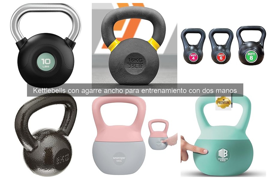 Mejora tu entrenamiento con kettlebells de agarre ancho