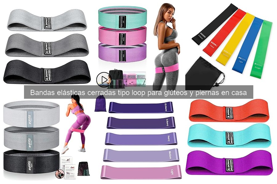 Mejora tu entrenamiento de glúteos con bandas elásticas