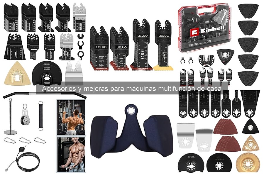 Mejores accesorios para máquinas multifunción en casa