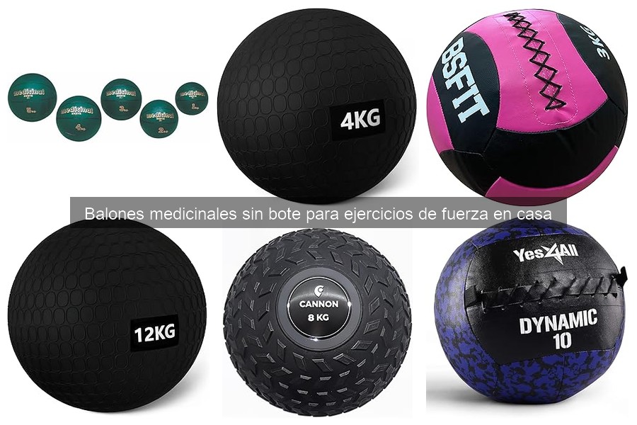 Mejores balones medicinales para hacer ejercicio en casa