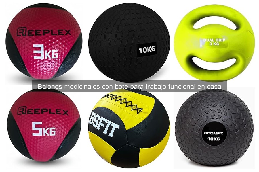 Mejores balones medicinales para principiantes en casa