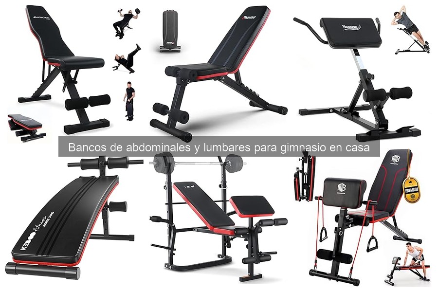 Mejores bancos de abdominales y lumbares para casa