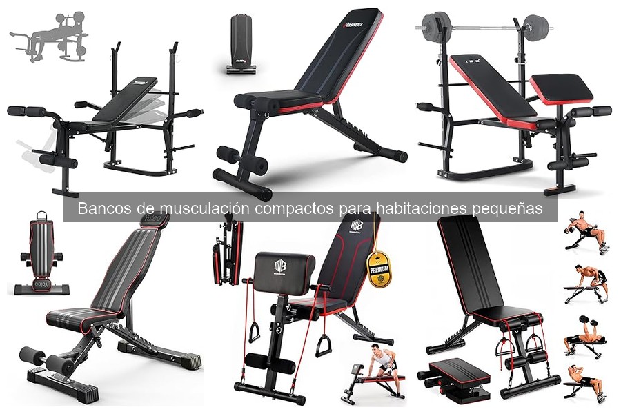 Mejores bancos de musculación compactos para espacios pequeños