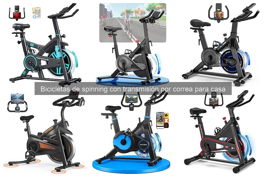 Mejores bicicletas de spinning con transmisión por correa para principiantes