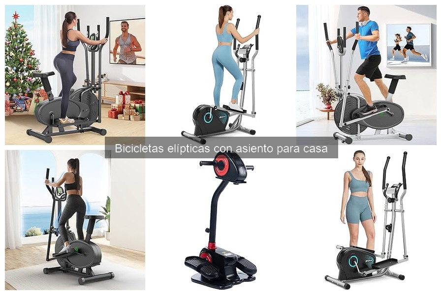 Mejores bicicletas elípticas con asiento para principiantes