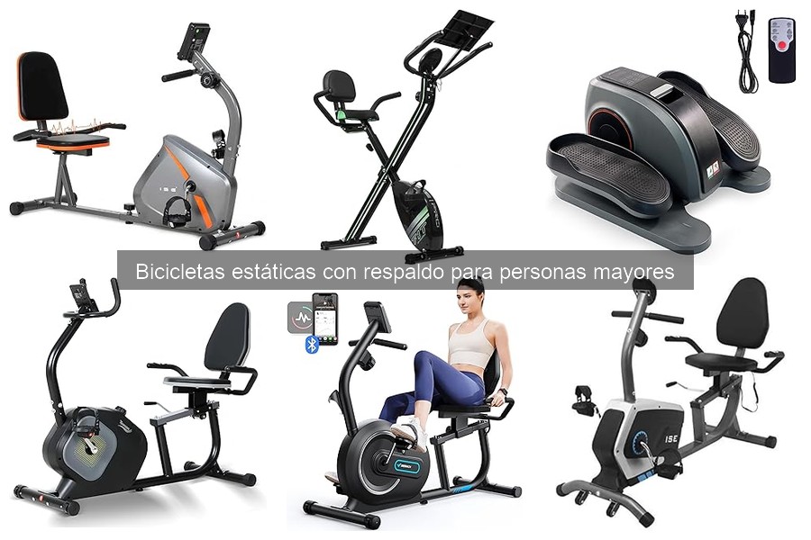 Mejores bicicletas estáticas con respaldo para mayores