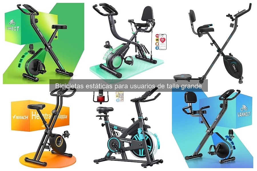 Mejores bicicletas estáticas para usuarios de talla grande