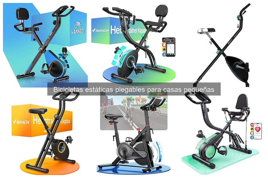 Mejores bicicletas estáticas plegables para casas pequeñas