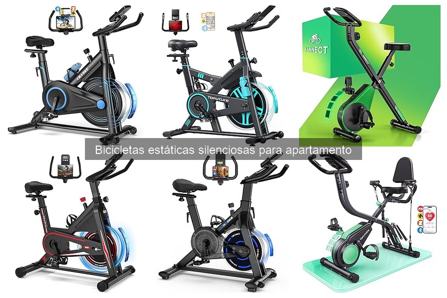 Mejores bicicletas estáticas silenciosas para apartamentos