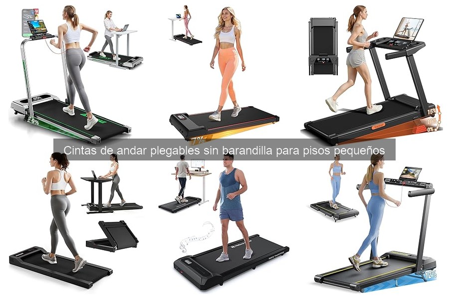 Mejores cintas de andar plegables para apartamentos pequeños