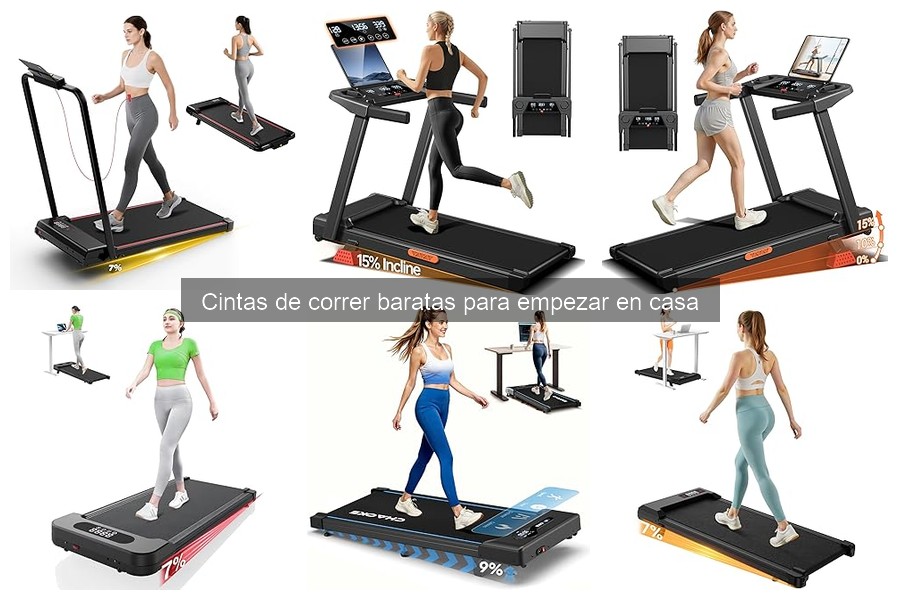 Mejores cintas de correr baratas para principiantes