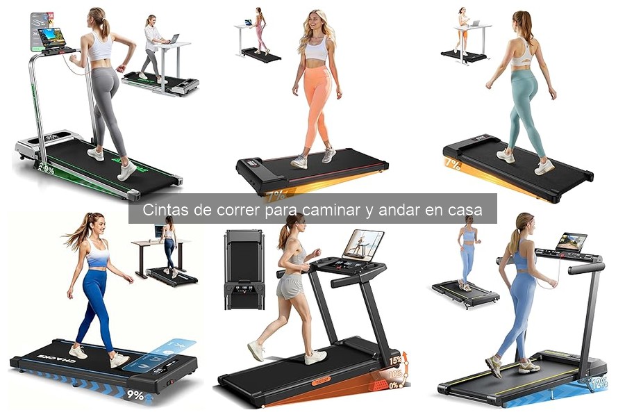 Mejores cintas de correr compactas para caminar en casa