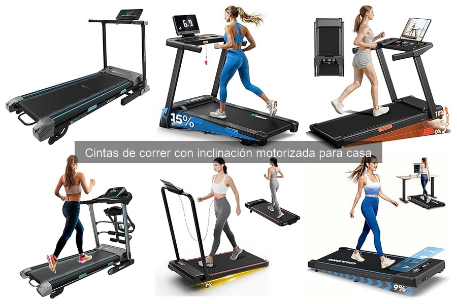 Mejores cintas de correr con inclinación para principiantes