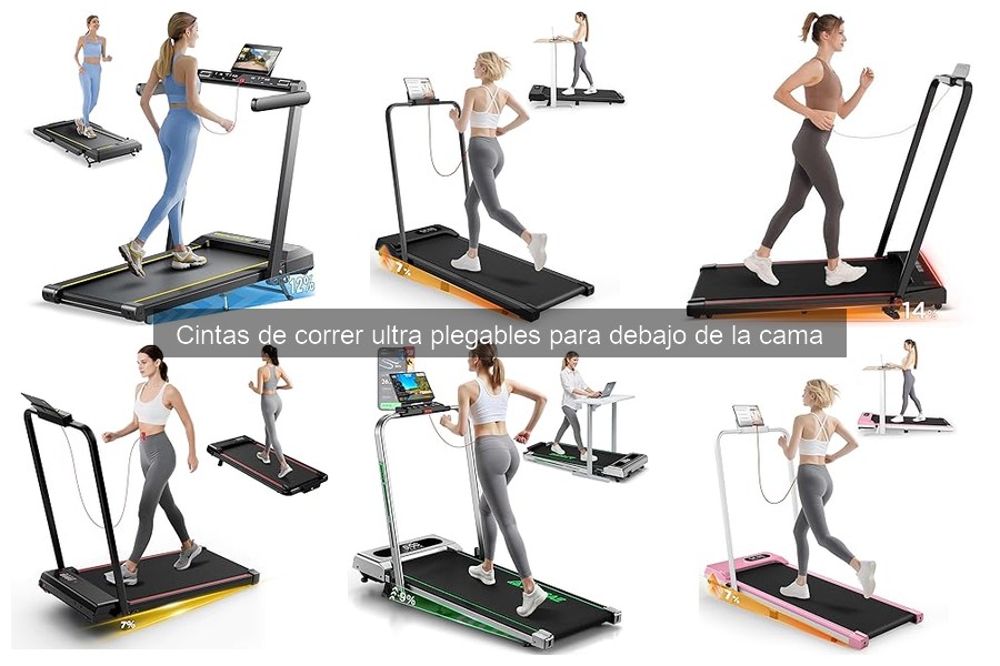 Mejores cintas de correr ultra plegables para espacios pequeños