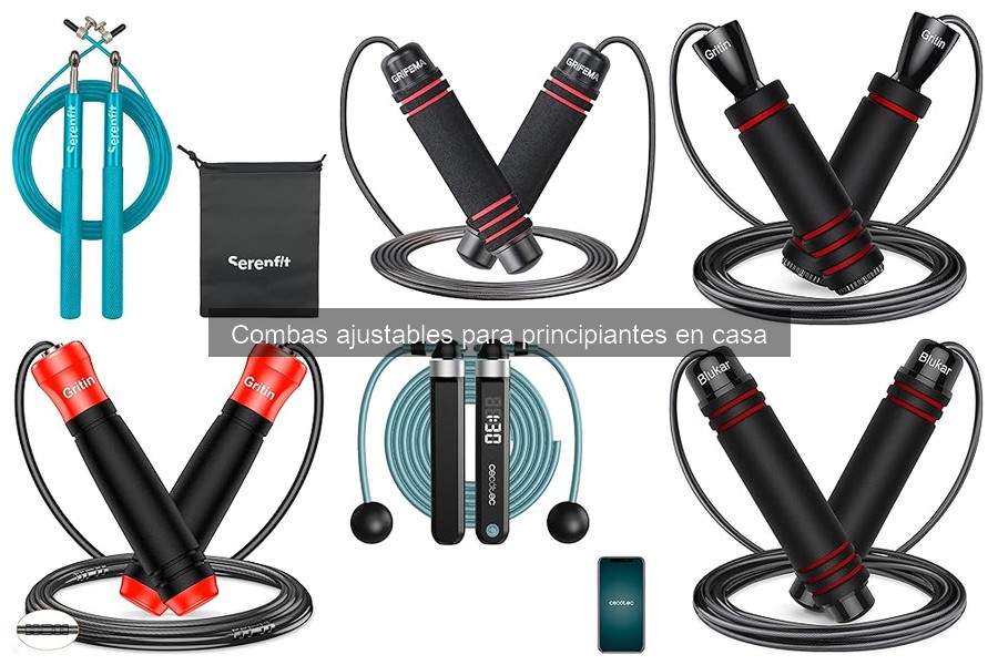 Mejores Combas Ajustables para Principiantes en Casa