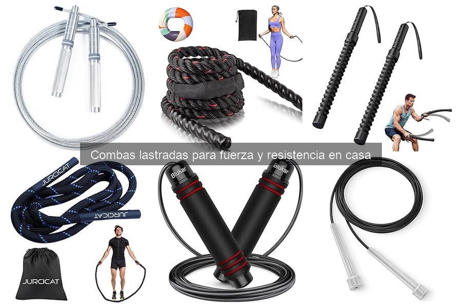 Mejores Combas Lastradas para Principiantes en Casa