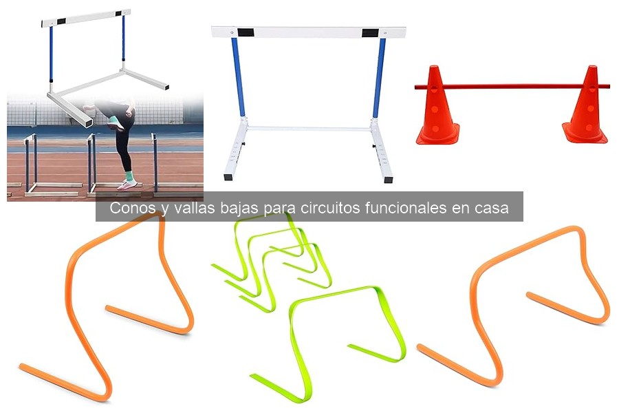 Mejores conos y vallas bajas para circuitos en casa