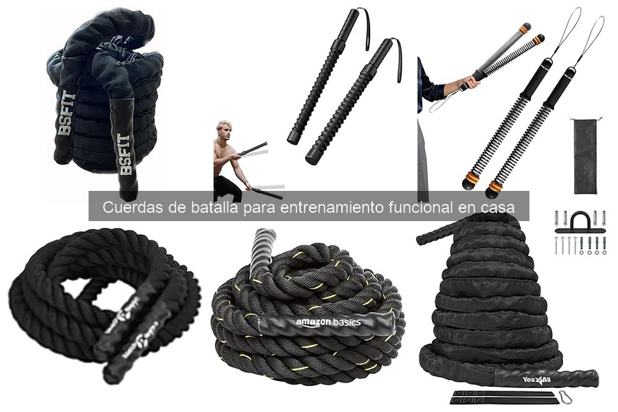 Mejores cuerdas de batalla para principiantes en casa