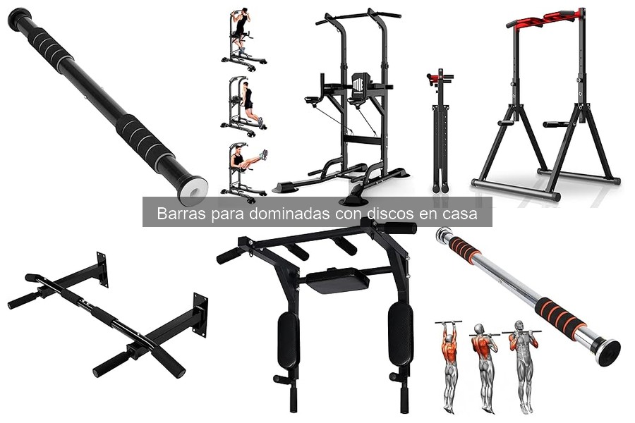 Mejores ejercicios con barras para dominadas en casa