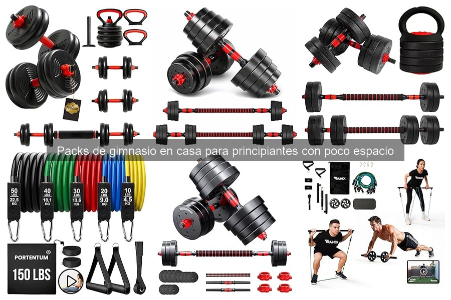 Mejores ejercicios con packs de gimnasio en casa para principiantes