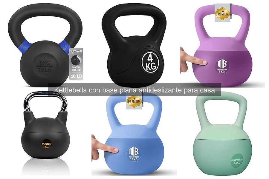 Mejores kettlebells con base plana antideslizante para casa