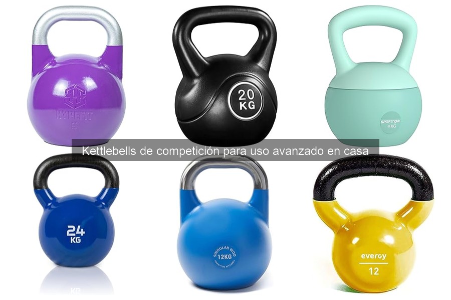 Mejores Kettlebells de Competición para Entrenamiento Avanzado