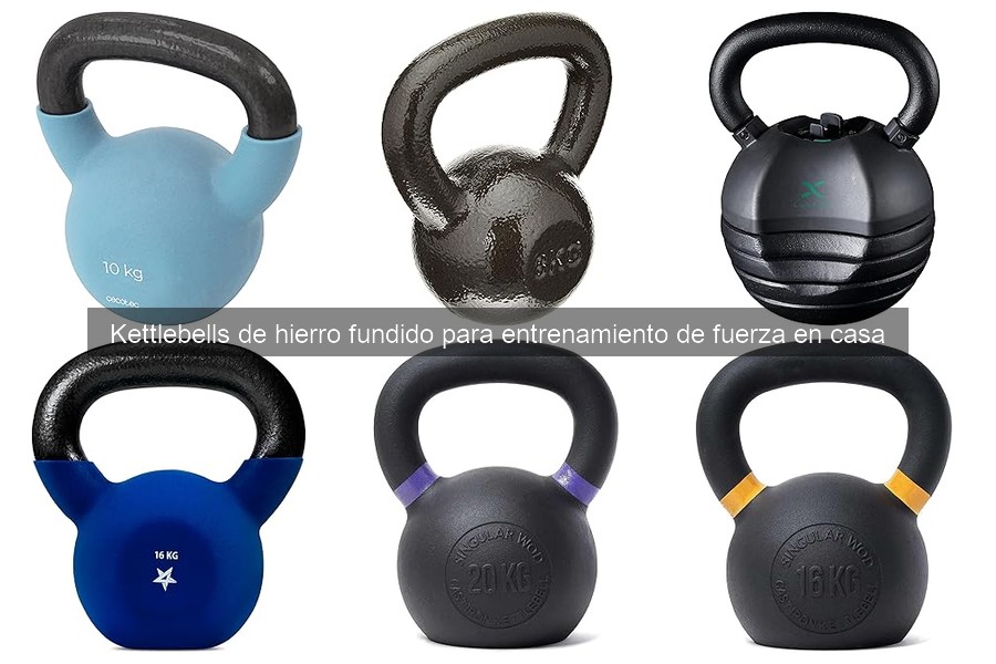 Mejores kettlebells de hierro fundido para principiantes