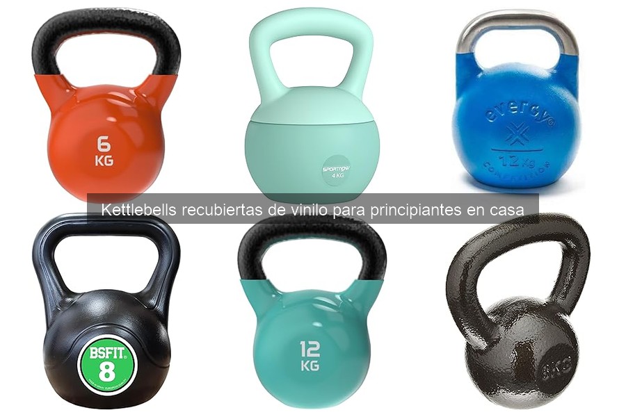 ** Mejores kettlebells recubiertas de vinilo para principiantes