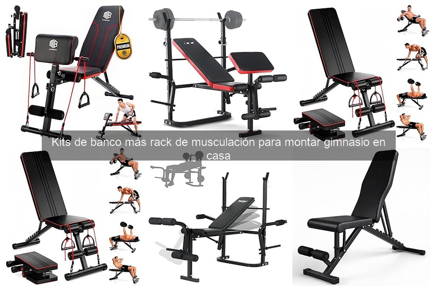 Mejores kits de banco y rack de musculación para principiantes