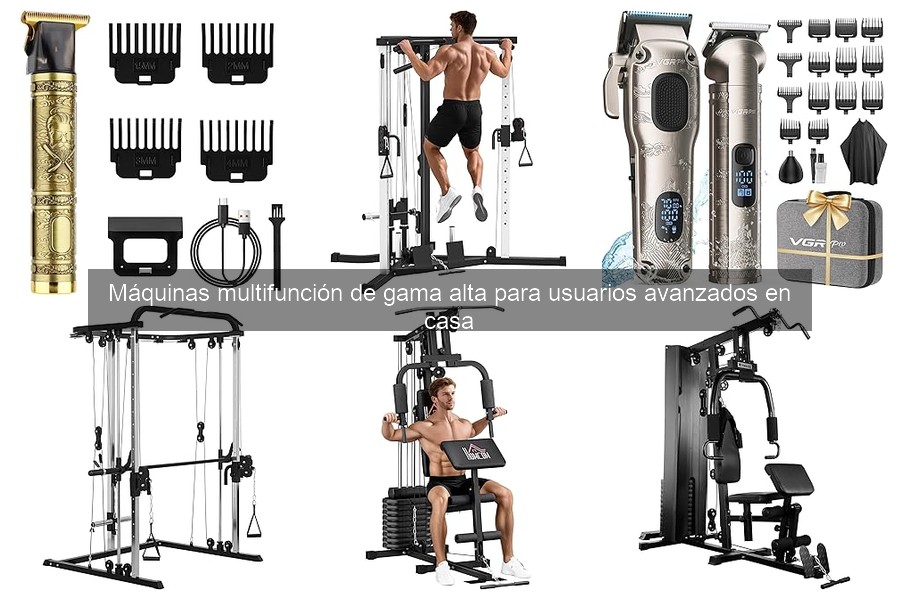 Mejores máquinas multifunción de gama alta para tu gimnasio en casa