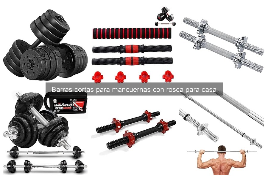 Mejores marcas de barras cortas para mancuernas con rosca